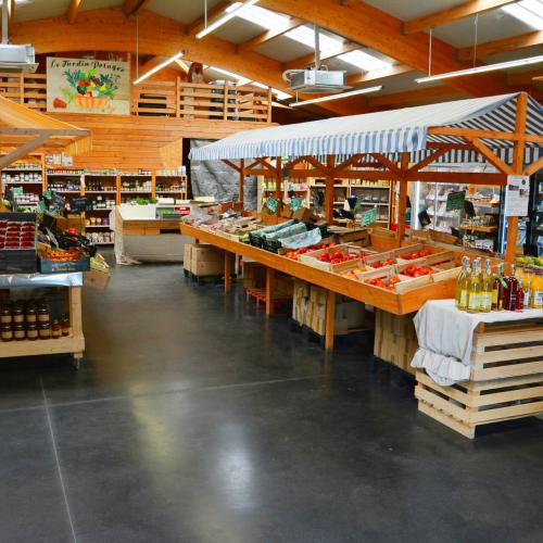 Le magasin propose de nombreux produits bio