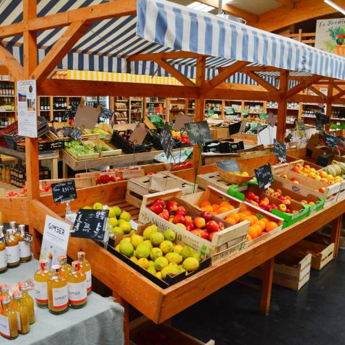 Le magasin propose de nombreux produits bio