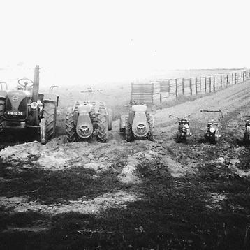 La ferme dans les années 1950-1960